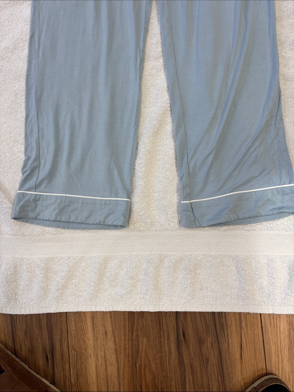 Cozy Earth Light Blue Women's Lounge Pajama Pants - Picture 4 of 4